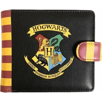 Peněženka Peněženka Harry Potter: Erb Bradavic - Hogwarts (11 x 9 cm) černá