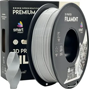 Filament Smart Print Filament PETG šedá 1,75mm 1 kg