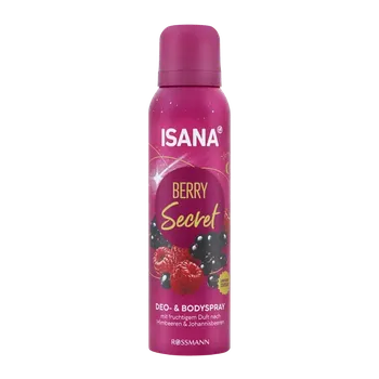 Nestandardní parfém ISANA Deodorant sprej pro ženy Berry Secret 150 ml