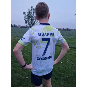 PSG - Mbappe - bílo-zeleno-modrý 10