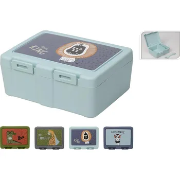 Svačinový box box svačinový 18x13,5x7,5cm s klick uz. s potiskem PH mix dekorů