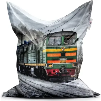 Sedací pytel Sablio Sedací vak Lokomotiva - 200x140 cm