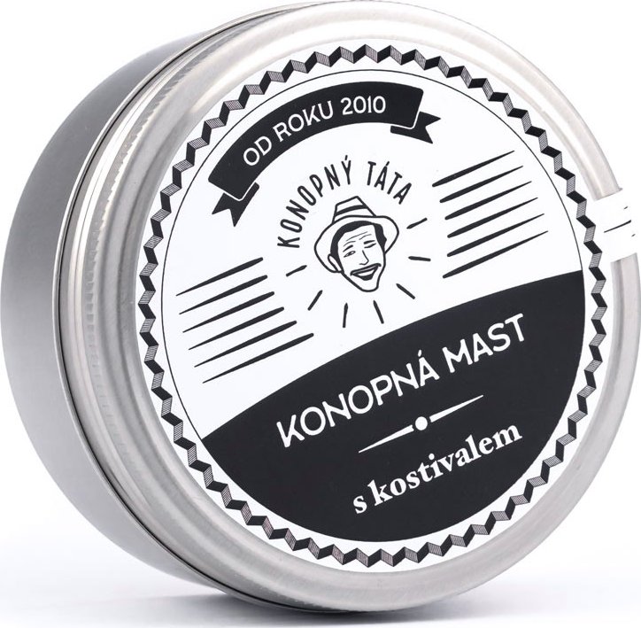 Konopná mast s kostivalem - Konopný táta Váha: 80 ml