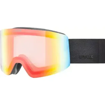 Uvex Provoque V FM lyžařské brýle black matt/rainbow