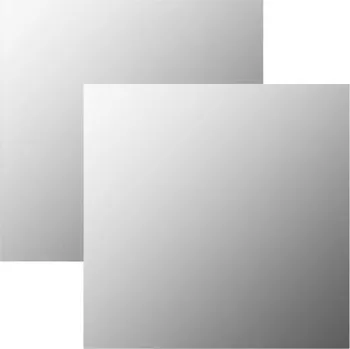 Zrcadlo vidaXL Nástěnná zrcadla 2 ks 40 x 40 cm čtvercová sklo [3051621]