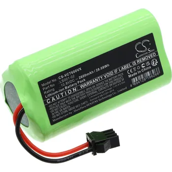 Příslušenství k vysavači Baterie pro Vactidy T6, T7, T8, 2600 mAh, Li-Ion