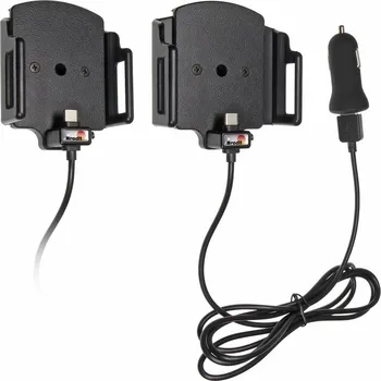 Brodit držák do auta nastavitelný s USB-C a nabíjením z cig. zapalovače/USB š. 62-77 mm, tl. 12-16, doprava ZDARMA!