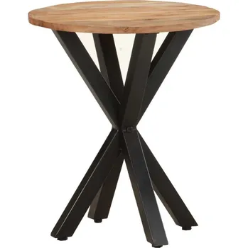 Konferenční stolek vidaXL Odkládací stolek 48 x 48 x 56 cm masivní akáciové dřevo [320657]