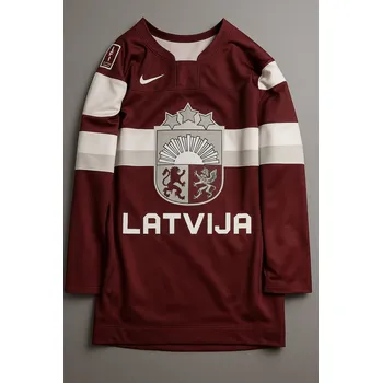 Dres Latvia NIKE IIHF World Championships replica Velikost: S