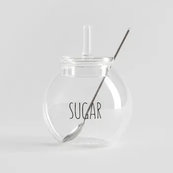 Cukřenka Nádoba na cukr LIVEN se lžičkou 741852