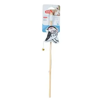 Hračka pro kočku Hračka kočka CHATOUILLE Udice Ptáček černý Zolux