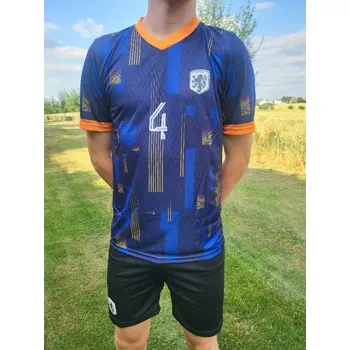 NIZOZEMSKO - Virgil Van Dijk - modro-oranžový 6