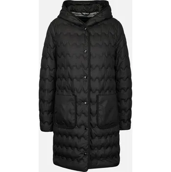 Dámské oblečení Geox Dámské Černá dámská péřová bunda Geox Myluse Černá 42 (2965988)