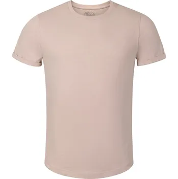 Pánské tričko Pánské bavlněné triko NAX MUDER hnědá M