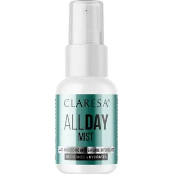 Claresa All Day Mist hydratační a osvěžující pleťová mlha, 50 ml
