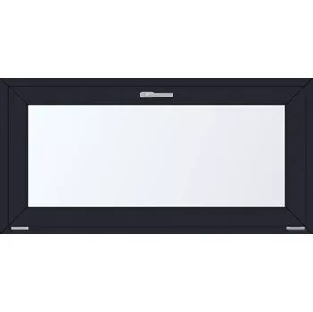 Okno Jednokřídlé plastové sklopné okno 146x70