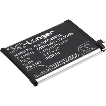 Baterie pro mobilní telefon Baterie pro Nokia G42 5G, 5000 mAh, Li-Ion
