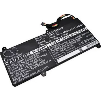 Baterie k notebooku Baterie pro Lenovo ThinkPad E450/E455/E460/E465/T470p / ThinkPad Edge E450 i7, 4400 mAh, Li-Ion