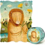 Mideer kreativní puzzle - Portrét lva s pampeliškou