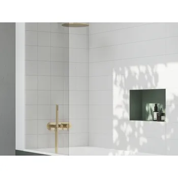 Vodovodní baterie Ravak Espirit sprchová baterie podomítková 3 cestná bez tělesa s příslušenstvím Gold Brushed X070606