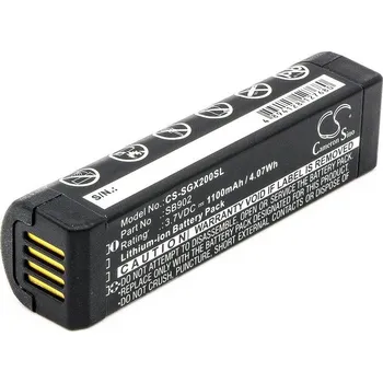 Baterie pro Shure GLXD1, 2, MXW2, 1100 mAh
