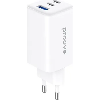 Proove síťová nabíječka Pocket GaN 65W (2×Type-C + USB)