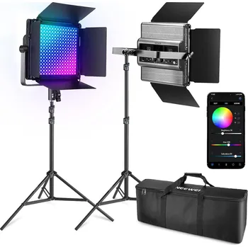 Studiové světlo Neewer sada 2x RGB1200 fotosvětlo, 480x RGB LED, 60W, doprava ZDARMA!
