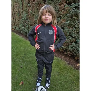 Tepláková souprava - PSG - černo-červená 6