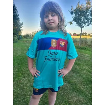 BARCELONA - Messi - zeleno-modrý 6