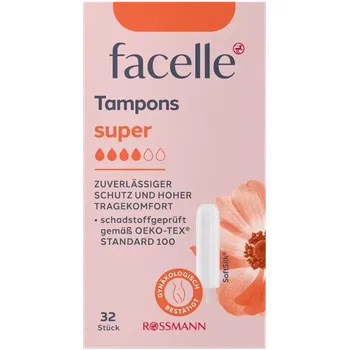 Menstruační tampony facelle Tampony Super 32 ks
