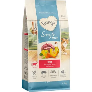 Krmivo pro psa 6,5kg Feringa Adult Single Meat hovězí granule pro kočky