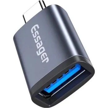 Datový kabel Essager OTG, USB-A Female to Type - C Male