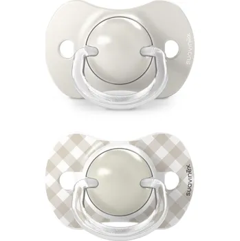 dudlíky SUAVINEX dudlík SX PRO fyziologický WILD & FREE 0/6m 2 ks krémová