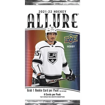 Sběratelská karetní hra 2021-22 Upper Deck Allure Hockey Hobby Balíček