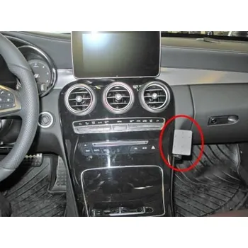 Brodit ProClip Mercedes Benz C-Class (180-320) 14-21 (jen automat, ne dřevěný panel), na střed
