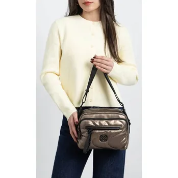 Kabelka Dámská kabelka XTI Refresh 184489 bronzová Barva: bronce, Velikost: BEZ