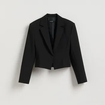 Dámské sako Reserved - Krátké sako - černý - 916HU-99X - 916HU-99X-42