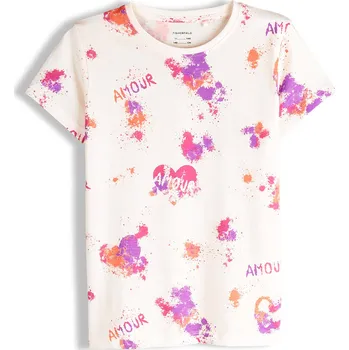 Dětská móda GATE Bavlněné tričko s potiskem 12Y 825-0687/112