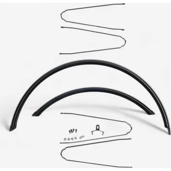 Blatník na kolo ELOPS Blatníky 28" ELOPS 300 černé ČERNÁ