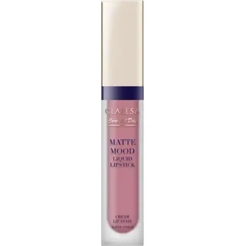 Rtěnka Claresa MATTE MOOD LIQUID LIPSTICK CARE ALL DAY matná tekutá rtěnka 03 Calm, 7 ml