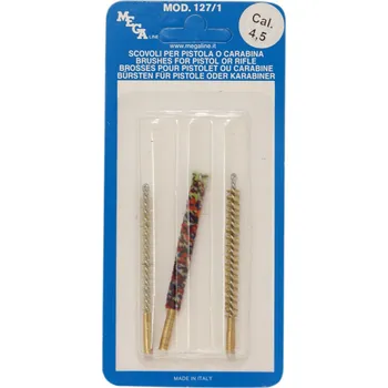 Čištění zbraně MEGAline Náhradní kartáčky čištění cal. 4,5mm
