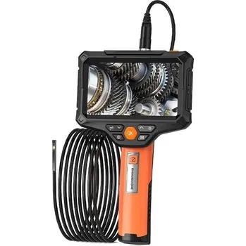 Inskam G51 endoskop s 5" displejem, sonda 5,5mm, duální kamera, kabel o délce 10m, doprava ZDARMA!