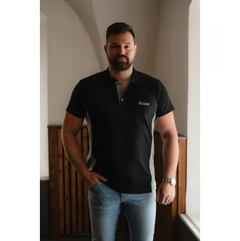 Běžecké oblečení polokošile Barva: černá, Velikost: XXXL