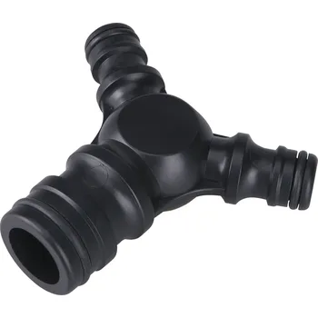 Zahradní hadice Extol Premium rozdvojka - třícestný konektor z konektoru 1" na dva konektory 1/2" 8876513