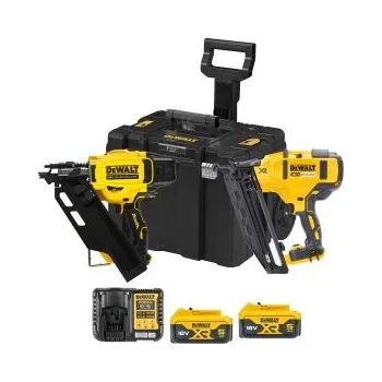 Sada nářadí DeWalt Bezuhlíková kombo sada hřebíkovaček DCN692+DCN660 DCK246P2T