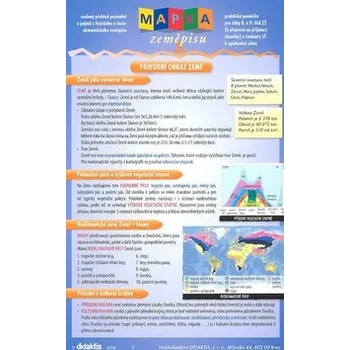 Mapka zeměpisu 1, 1. vydání Flexo J. Slepička