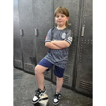 REAL MADRID - Mbappe - šedo-modrý 12