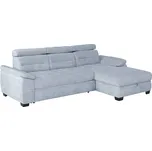 Rohová sedací souprava Aguda - Black Red White - BRW Cremona 70 269x102 cm