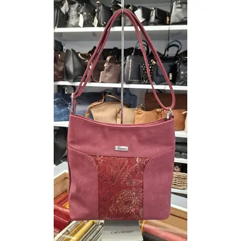 Dámská crossbody kabelka Karen Zuwena - červená