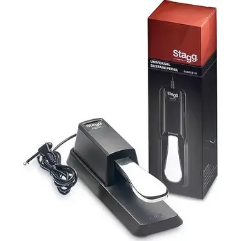 Příslušenství pro klávesový nástroj Sustain pedál Stagg SUSPED 10